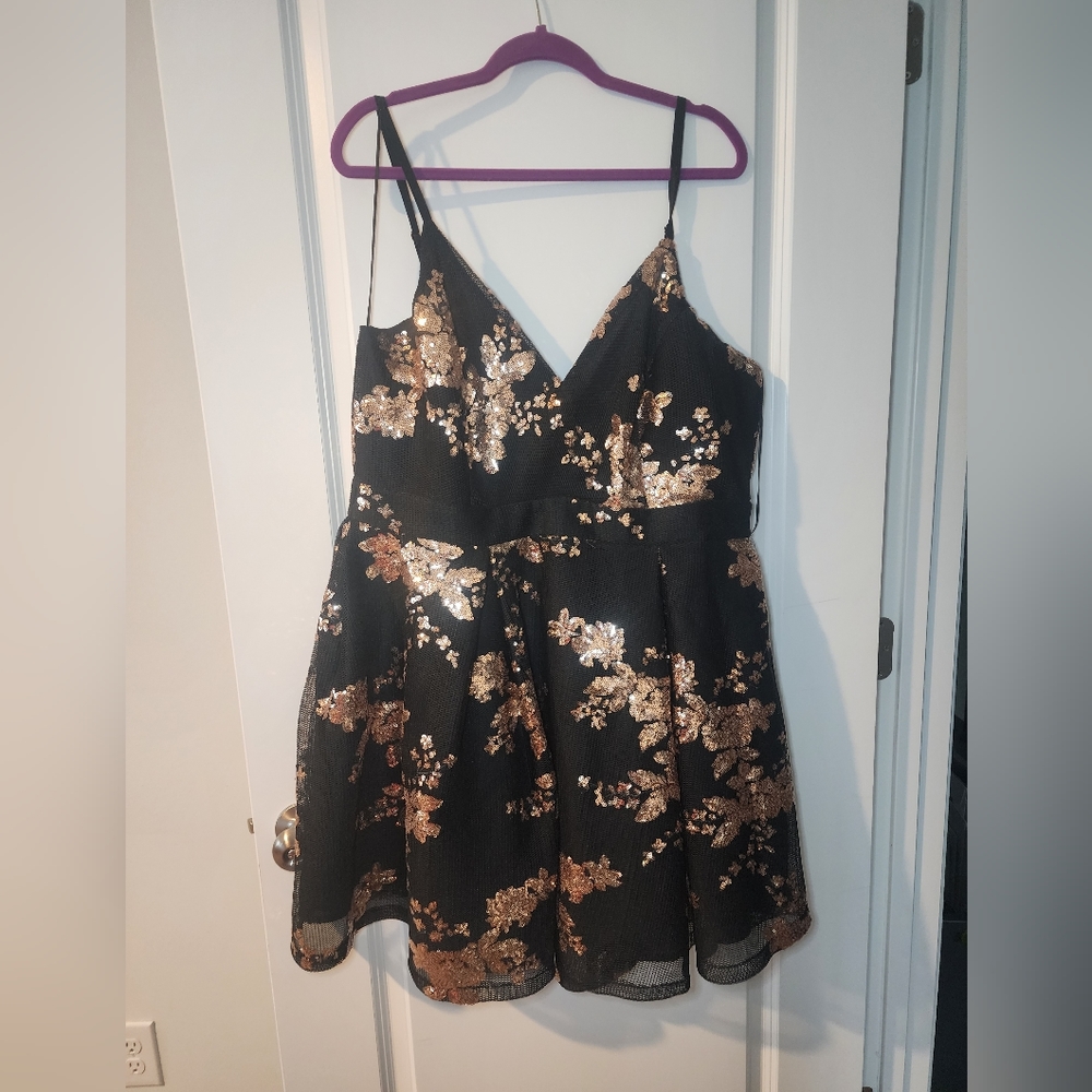 Thin strap dress